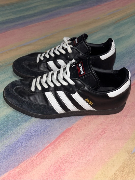 adidas Other - Adidas Samba OG Leather sneakers black white shoes men’s 8.5 / women’s 9.5